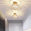 Criativo lâmpada de teto cristal quadrado redondo lanterna luz vidro hotel café corredor varanda preto ouro prata metal iluminação