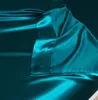 Zestawy pościeli luksusowe kołdry zestaw stały kolor Rayon satyna obejmuje płaską arkusz poduszki królowa King rozmiar darmowy statek 230422