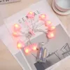 Strings Pink Heart Light String Girl Room Decoration Lamp Fairy LED Lights Valentine's Day Heart-shaped Romantic Confession