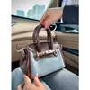 Kvällspåsar Miyagawa Vintage Denim Bag Handbag Women S 2023 Niche Color Contrast Versatile Pendling Single Shoulder Crossbody 231121