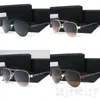 Klassische Piloten-Sonnenbrille UV-Schild Unisex-Brille p rosa Linse ovaler Rahmen occhiali da alleiniger Sonnenschein Damen-Sonnenbrille schön aaaaa PJ024 B23
