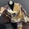 Loewees Sjaal Designer Luxe Topkwaliteit Rowe Sjaal Mode Fleece Sjaal Hoge Lichte Luxe Verdikte Warme Veelzijdige Sjaal