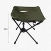 Camp Furniture Low Foldable Camping Stool Carryable Convenient Durable Chair For Fishing