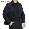 Vestes pour hommes Mferlier d'hiver automne homme grand taille 5xl 6xl 7xl manches longues plus manteaux 2 couleurs