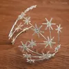 Hair Clips 1pcsEuropean And American Bride Star Crown Wedding Accessories Princess Band Dress