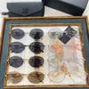 Lunettes de soleil tendance pour hommes et femmes, personnalité de styliste, rétro, petite monture en métal, meilleures lunettes photo