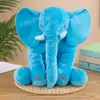 Animales de Peluche Kid Elephant Plushie 60cm Gray Soft Toys Elephant Dolls Comfort Toy Christmas Gifts Hy Wy Doll Baby Stuff Plush Animal