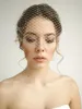 Gioielli per capelli da sposa Moda da sposa Gabbia per uccelli Velo per il viso per le donne Cappelli per feste di nozze e fascinatori Accessori per capelli 231121