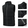 Gilet da uomo Quick Dry Great Stand Collar Gilet da uomo All Match Gilet invernale Cerniera per esterni