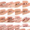 Ohrstecker Mtiple Love Heart Edelstahl Für Frauen Romantische Geschenke Clip On Trendy Schmuck Piercing Drop Delivery Schmuck Ea Dhamp