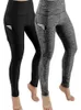 Tenue de yoga Poches de jambe taille haute Bas de fitness Pantalons de course Femmes Yoga à séchage rapide 231121
