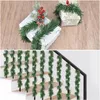 Decorative Flowers Artificial Garland Holiday Green Soft Greenery For Tree Garden Wedding Outdoors Hanging