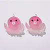 Charms 10Pcs Resin Flatback Ocean Animals Kawaii Seahorse Fish Crab Earrings Bracelet Necklace Pendants For DIY Jewelry Making