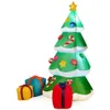 Decorazioni natalizie con scatole regalo 6' Decorazione Puntelli Albero Cortile Gonfiabile 2024 Casa Merry Outdoor Materials Evento 231121