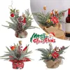 Candle Holders Christmas Holder Metal Creative Stand Ron Candlestick Decorations For Home Table 2024 Year Gifts