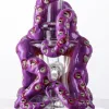 Gasne szklane bongs halloweenowy w stylu HAPAHS Unikalne rury wodne prysznic perc Octopus Oil Rigs 14,5 Kobieta z miską BJ