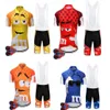 2022 Pro Cartoon Team Cycling Jersey Short 9D set MTB Bike Clothing Ropa Ciclismo Bike Wear Clothes Mens Maillot Culotte242l