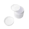 200 ml vita kosmetiska burkar med guldlock plastfyllningsbara behållare för grädde Body Butters Sugar Scrub Medicine WIFVV