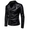 Men's Fur Faux Fur Men 's PU Leather Jacket Personality Motorcycle Jacket Hooded Large Size Fashion Men' S Clothing 231122