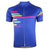 Racing Jackets Custom Sublimation Short Sleeve Bicycle Wear Cycling Clothing Mountain Race Downhill Jersey