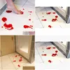 Bath Mats A Blood Mat Footprints Nonslip Creative Carpet Room Products Y200407 Drop Delivery Home Garden Bathroom Accessories Dhhav