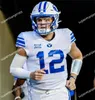 Jamaal Williams 2023 XII BYU Cougars Football JerseyカスタムステッチガンナーRomney Christopher Brooks Alden Tofa Kody Epps Max Tooley Bodie Schoonover Byu Jerseys