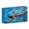 Bloques 793pcs 11617 Ocean Adventure Giant Ship Building Toy City Series 60266 Regalos para niños ensamblados 230421