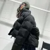 Down Jacket Balencaiiga Designer Coats 2023 New Paris b Family Star Same Men's Women's Small Letter Outline Turtle Back Down Cotton Coat