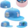 Chapeaux ajustés à la mode Snapbacks Hat Baskball Caps Toute l'équipe Homme Femme Sports de plein air Broderie Coton Plat Fermé Bonnets Flex Sun Cap Taille 7-8 H4-11.22