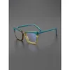 Sunglasses Frames Niche Designer Brand Color Matching Glasses Frame Large No Makeup Men Women Myopia Reading Fashion Optical Eyeglasses