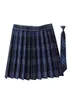 التنانير Xgoth High Street Short Skirt College Girls Cute Flight Bottom Wear Women 4 Seasons