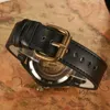 Relógios de luxo da marca de luxo, relógios mecânicos para machos Retro Automático Spepunk Leather Fashion Gifts