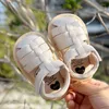 Sandalet Bebek Ayakkabıları Yaz Erkek Kız Toddler Flats Yumuşak Kauçuk taban Anti-Slip Bowknot Crib İlk Walker