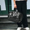 Outdoor Bags Fitness Gym Bag Man Travel PU Leather Sports Handbag Multi-functional Large Capacity Storage Shoulder Trip Xa171wd