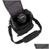 Camera Bag Accessories Soft Carrying Case With Shoder Strap Waterproof Digital Storage Bags For Canon Nikon Slr Dslr 1000D 1100D 1200D Dhkye