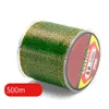 Smooth Fishing Line Spot Camouflages Invisible 500 M Super Strong Nylon Main PE flätad 8-80lb Multifilament Braid242Z