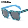 Outros acessórios de moda Hooldw Fashion Kids Glasses Sun Glasses Size Mosaic Square Childra