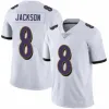 Zay Flowers Lamar Jackson Odell Beckham Jr. Mark Andrews J.K. Dobbins Ray Justin Tucker Lewis Kyle Hamilton Marlon Humphrey Ed Reed Custom Football Jerseys