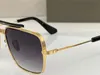 新しい人気のサングラスSymeta Type403 Men Design K Gold Retro Square Frame Fashion Avant-Gardeスタイル最高品質UV 400レンズ屋外メガネ
