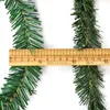 Christmas Decorations 55m Pine Garland Decorative Green Artificial Xmas Tree Rattan Banner Party Plastic Pendant Tinsel Hanging Decoration 231121