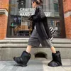 Women Winter Faux Fox Fur Boots Woman Fluffy Plush Warm Snow Boots Luxury Footwear Girls Furry Fur Bottes Fashion Winter Shoe