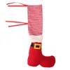 Christmas Decorations 1PC Chair Foot Covers Decoration For Home Table Decor Ornament 2023 Xmas Navidad Noel Gifts Year