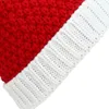 Berets Fashion Christmas Winter Warm Red White Beanie Hat With Pom Knitted Santa Women Men Gifts