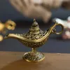 Novelty Items Fairy Tale Aladdin Magic Lamp Vintage Censer Creative Metal Aroma Burner Incense Burners Christmas Gift Wedding Gifts 24 pcs