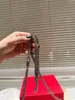 Bolsos Hobo de diseñador para mujer, bolso de lujo, bolso de hombro con cadena Lssey, bolso de mano a la moda con diamantes de agua en forma de T, bolsos de mano de cuero genuino