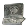 1 oz One Troy Ounce USA American Buffalo 999 Fine German Silver Bullion Bar 317i