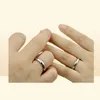 Fashion Ture 925 Pure Sterling Silver Wedding Paar Rings Man en Momen Luxury Styles Silver Ring Sieraden Model No R0238903609