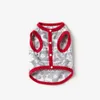ファミリーマッチング衣装パットパットクリスマスパジャマオールオーバープリント極フリース濃厚長袖ワンズセット炎抵抗231122