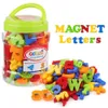 78pcs Magnetic Letters Numbers Alphabet Fridge Magnets Colorful Plastic Educational Toy Set Preschool Learning Spelling Counting221Q