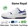 Gamma Force Scarpe casual Uomo Donna Sneaker da skate Game Royal Nero Bianco Verde Light Bone Bronzine Scarpe da ginnastica da donna per uomo Scarpe da ginnastica sportive Scarpe con plateau di lusso per esterni